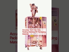 Precisión 1 mm Máquina de embalaje de tiras de hierro PP Material de embalaje