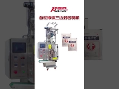 Máquina Envasadora de Bolsas Selladas por 3 Lados, Máquina Llenadora de Sobres, Máquina Empaquetadora de Sellado por 3 Lados para Polvo y Gránulos